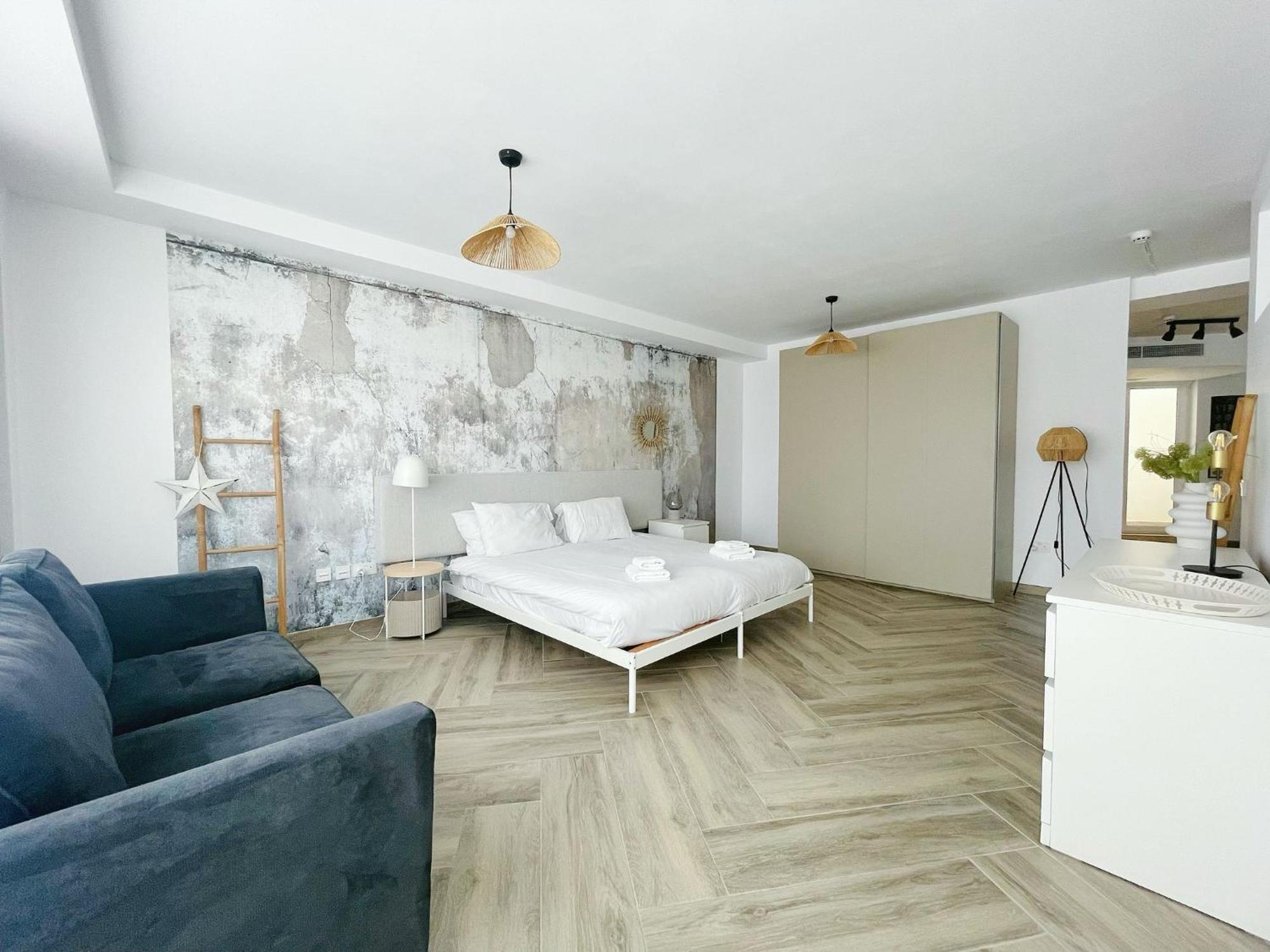 Apartment The Cube Modern Open Space In